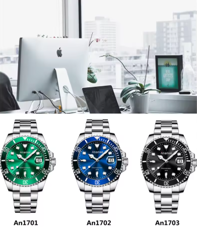 Ananke luxe herenhorloges Japans uurwerk