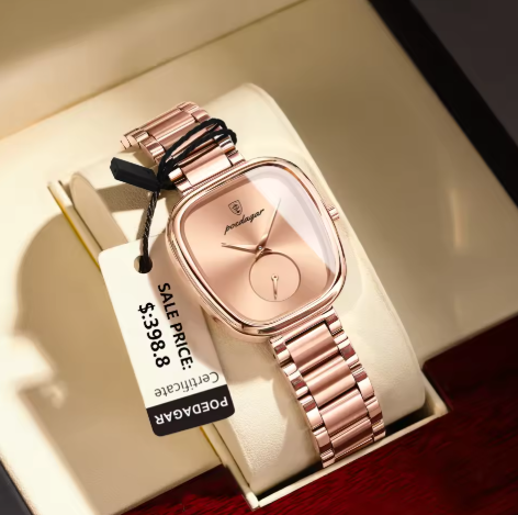 Minimalistisch luxe horloge voor vrouwen