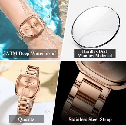 Minimalistisch luxe horloge voor vrouwen