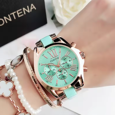 Roségoud luxe horloge voor dames