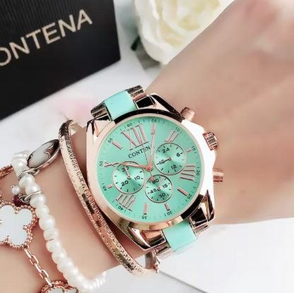 Roségoud luxe horloge voor dames
