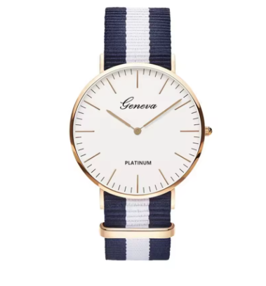 2024 herenhorloge met nylon band