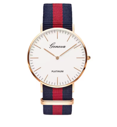 2024 herenhorloge met nylon band