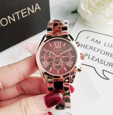 Roségoud luxe horloge voor dames