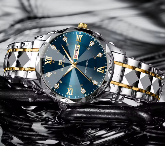 Herenhorloge water diamant