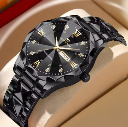 Herenhorloge water diamant