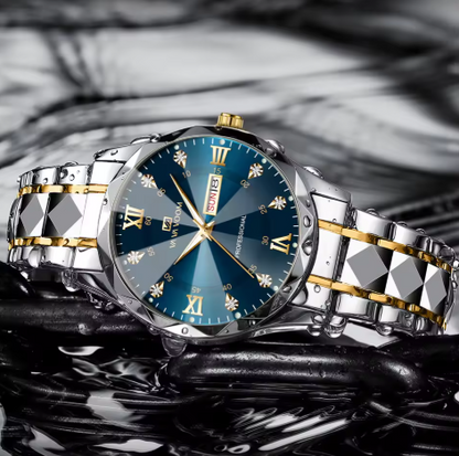 Herenhorloge water diamant