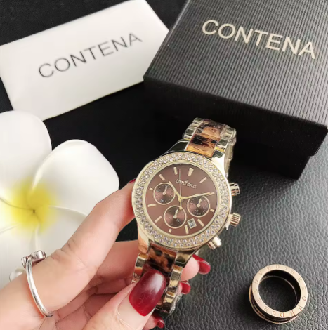 Roségoud luxe horloge voor dames