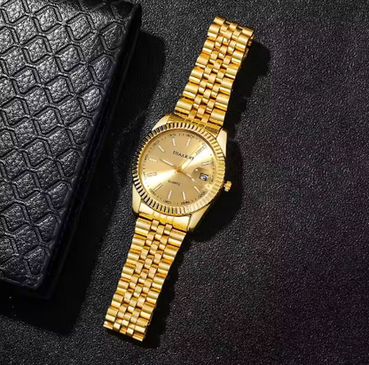 Gouden horloge voor heren