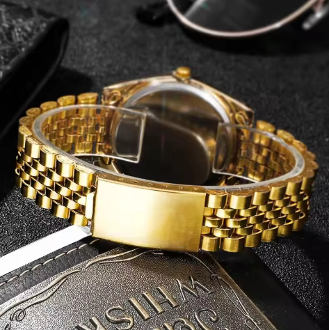 Gouden horloge voor heren