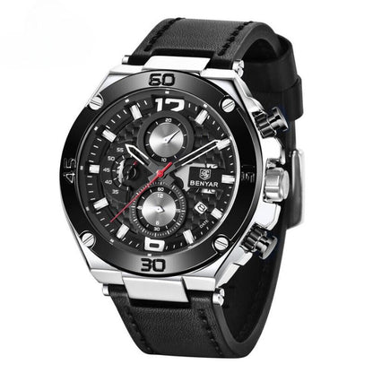 Quartz multifunctioneel sportchronograafhorloge