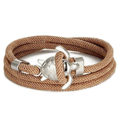 Handgemaakte zeeschildpad armband