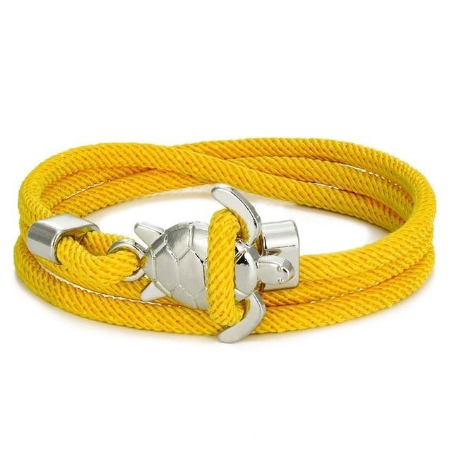 Handgemaakte zeeschildpad armband