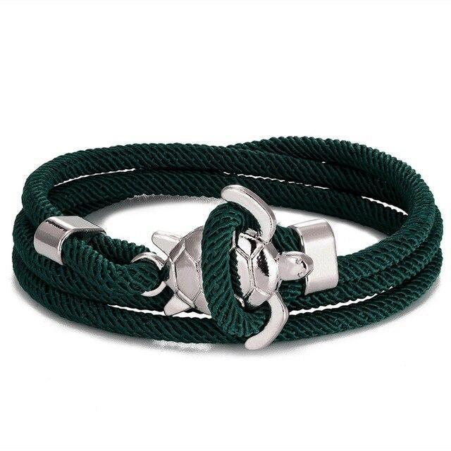 Handgemaakte zeeschildpad armband