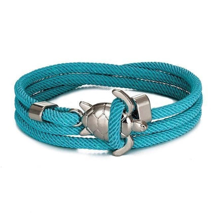 Handgemaakte zeeschildpad armband