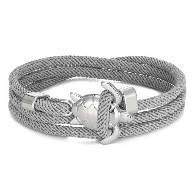 Handgemaakte zeeschildpad armband