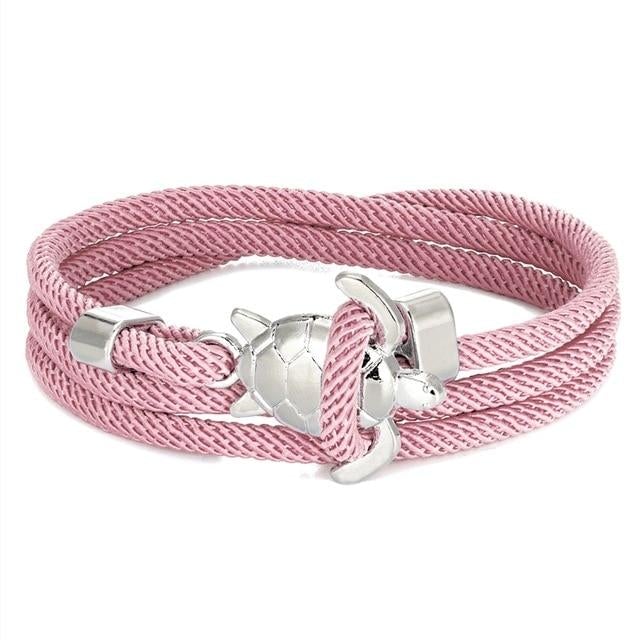 Handgemaakte zeeschildpad armband